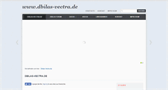 Desktop Screenshot of dbilas-vectra.de